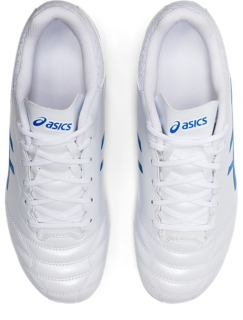 DS LIGHT JR GS | WHITE/ELECTRIC BLUE | キッズ サッカー シューズ【ASICS公式通販】