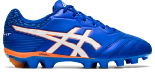 Ds Light Jr Gs Asics Blue White キッズ サッカー シューズ Asics