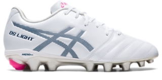 Unisex DS LIGHT JR | White/Mako Blue | Kids Football Shoes | ASICS