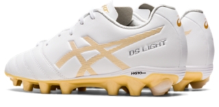 DS LIGHT JR GS | WHITE/RICH GOLD | キッズ サッカー シューズ【ASICS 