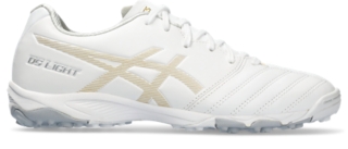 UNISEX DS LIGHT JR GRADE SCHOOL TF | White/Rich Gold | Sports Shoes | ASICS