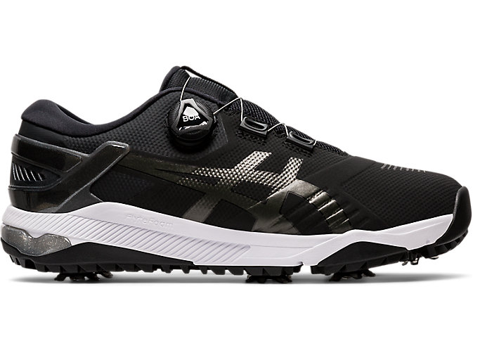 Image 1 of 10 of Men's Black/Gunmetal GEL-COURSE DUO Boa Men's Golf Shoes