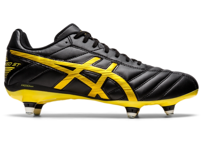 LETHAL SPEED ST Men Black Vibrant Yellow Mens Football Shoes ASICS Australia