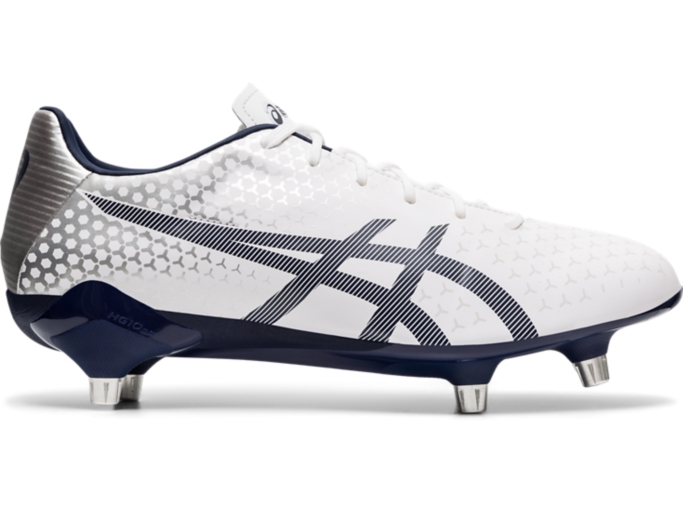 Asics rugby sale boots metal studs