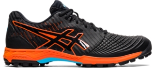 Asics black cheap sports shoes