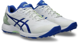 350 NOT OUT FF, White/Neon Blue 2