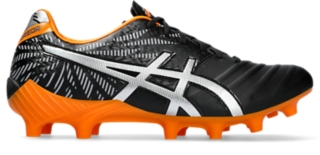 Orange asics 2025 football boots