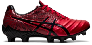 Red asics football boots new arrivals