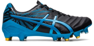 LETHAL TIGREOR FF HYBRID Men Black Island Blue Mens Football Shoes ASICS Australia