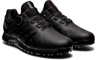 Men's GEL-ACE PRO 5 BOA | Black/Black | Golf Shoes | ASICS