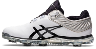 Men's GEL-ACE PRO 5 BOA | White/Black | Golf Shoes | ASICS