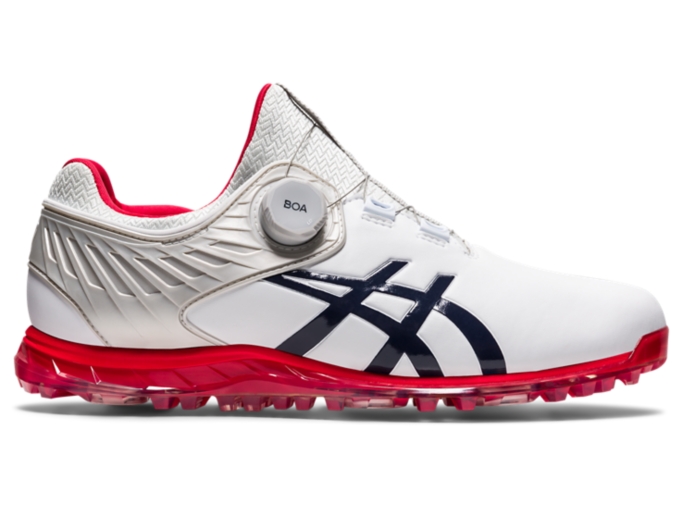 Men's GEL-ACE PRO 5 BOA | White/Peacoat | Golf Shoes | ASICS