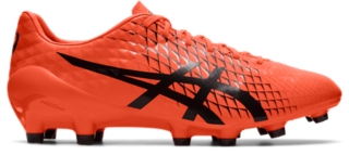 Men's MENACE 4 | Flash Coral/Black | Football​ | ASICS Australia