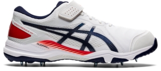 SPEED MENACE FF Men White Peacoat Mens Cricket Shoes ASICS Australia