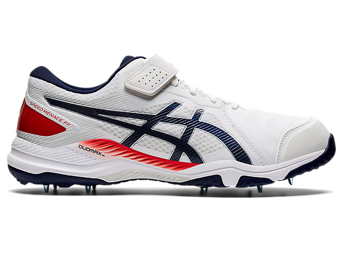 Image 1 of 7 of Men's White/Peacoat SPEED MENACE FF Mens Cricket Shoes