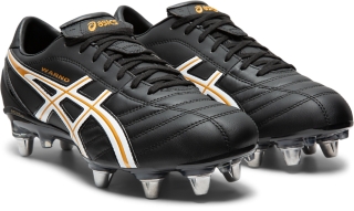 LETHAL WARNO ST2 Men Black Pure Gold Mens Football Shoes ASICS Australia