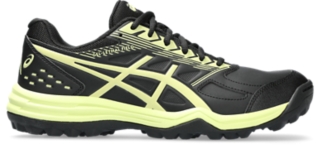 Asics black and yellow shoes on sale