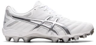 Men s GEL LETHAL 19 White Pure Silver Football ASICS Australia