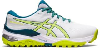 Men's GEL-KAYANO ACE | White/Neon Lime | Golf Shoes |