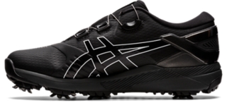 Men s GEL COURSE DUO BOA Black Black Golf Shoes ASICS