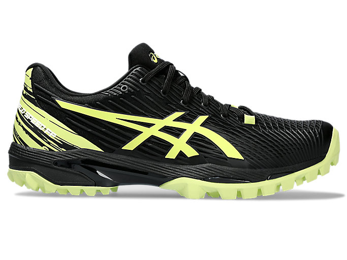 Image 1 of 7 of Men's Black/Glow Yellow FIELD SPEED FF Men's Volleyball Shoes