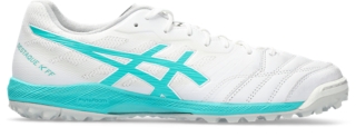 DESTAQUE K FF | WHITE/SEA GLASS | メンズ フットサルシューズ【ASICS 