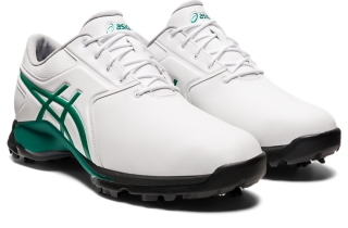 Men's GEL-ACE PRO M | White/Forest Green | Golf Shoes | ASICS