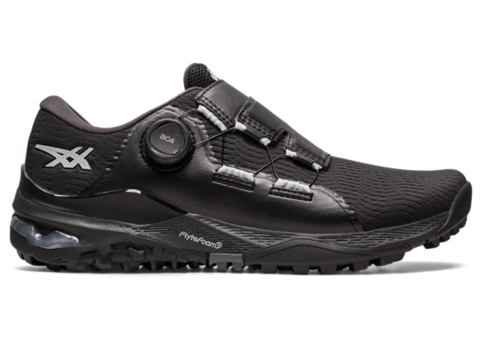 Men's GEL-KAYANO ACE BOA | Black/Pure Silver | Golf Shoes | ASICS