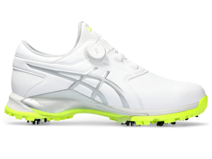 GEL-ACE PRO M BOA | WHITE/SAFETY YELLOW | メンズ ゴルフ シューズ【ASICS公式】