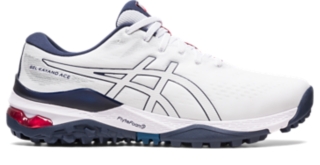 Men's GEL-KAYANO ACE WIDE White/White | Golf Shoes |