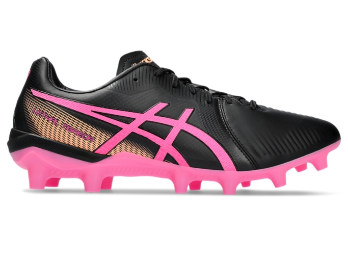 Men s LETHAL TIGREOR IT FF 3 Black Hot Pink Football ASICS