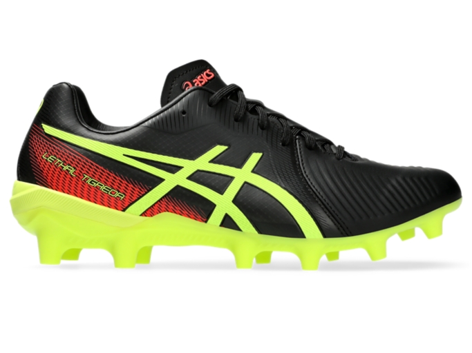 LETHAL TIGREOR IT FF 3 Men Black Safety Yellow Mens Football Shoes ASICS Australia