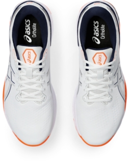 Men's GEL-KAYANO ACE 2, White/Shocking Orange, Golf Shoes