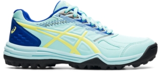 Brochure voertuig Vuil Women's GEL-LETHAL FIELD | Clear Blue/Glow Yellow | Hockey | ASICS