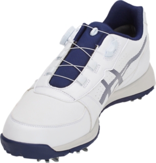 Men's GEL-PRESHOT BOA | White/Peacoat | Golf Shoes | ASICS