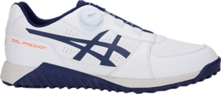 Men's GEL-PRESHOT BOA | White/Peacoat | Golf Shoes | ASICS