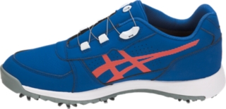 Men's GEL-PRESHOT BOA | Imperial/Nova Orange | Golf Shoes | ASICS