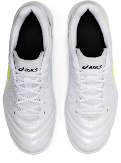 CALCETTO WD 8 TF | WHITE/SAFETY YELLOW | メンズ フットサルシューズ【ASICS公式通販】