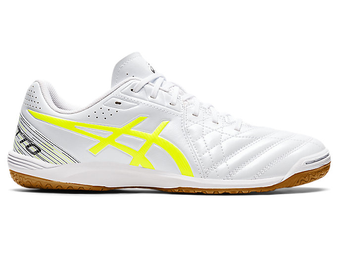 CALCETTO WD 8 | WHITE/SAFETY YELLOW | メンズ フットサルシューズ