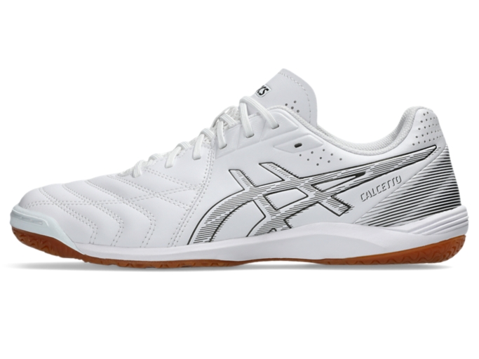 CALCETTO WD 9 WIDE | Unisex | WHITE/GUNMETAL | Unisex Futsal Shoes