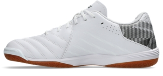 Image 4 of 8 of Unisex WHITE/GUNMETAL CALCETTO WD 9 WIDE Unisex Futsal Shoes