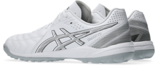 Image 3 of 8 of Unisex WHITE/GUNMETAL CALCETTO WD 9 TF WIDE Unisex Futsal Shoes