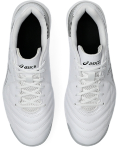 Image 6 of 8 of Unisex WHITE/GUNMETAL CALCETTO WD 9 TF WIDE Unisex Futsal Shoes
