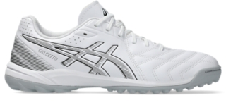 Image 8 of 8 of Unisex WHITE/GUNMETAL CALCETTO WD 9 TF WIDE Unisex Futsal Shoes