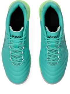 Image 6 of 8 of Unisex AURORA GREEN/MIDNIGHT CALCETTO WD 9 TF WIDE Unisex Futsal Shoes