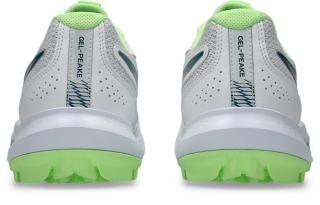 Image 5 of 8 of Unisex WHITE/DARK TEAL GEL-PEAKE 3 Unisex Cricket Shoes