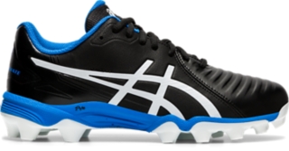 LETHAL ULTIMATE GS Kids Black White Kids Football Shoes ASICS Australia