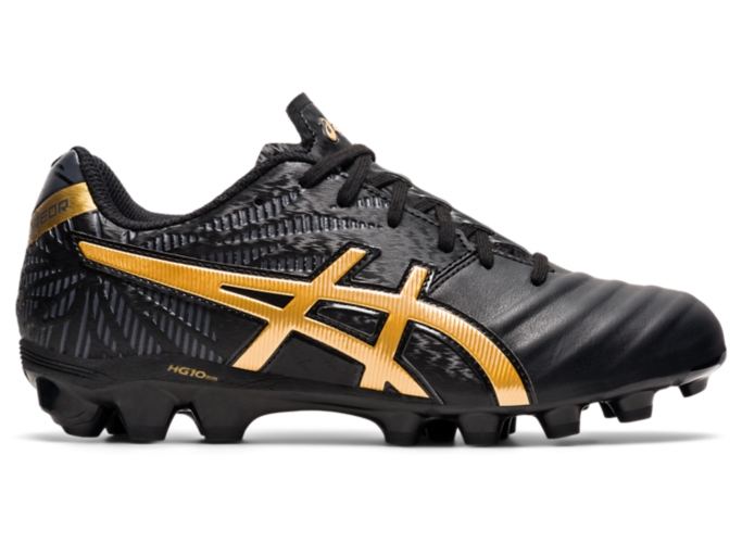 Unisex LETHAL TIGREOR IT 2 GS | Black/Pure Gold | Kids Football Shoes ...