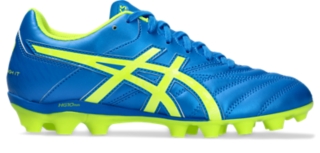 LETHAL FLASH IT 2 GS Kids Electric Blue Safety Yellow Kids Grade School Shoes 1 7 ASICS Australia