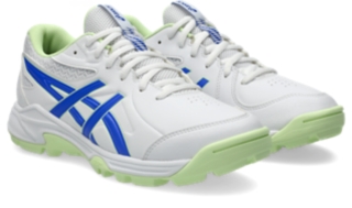 GEL-PEAKE 3 GS, White/Neon Blue 2